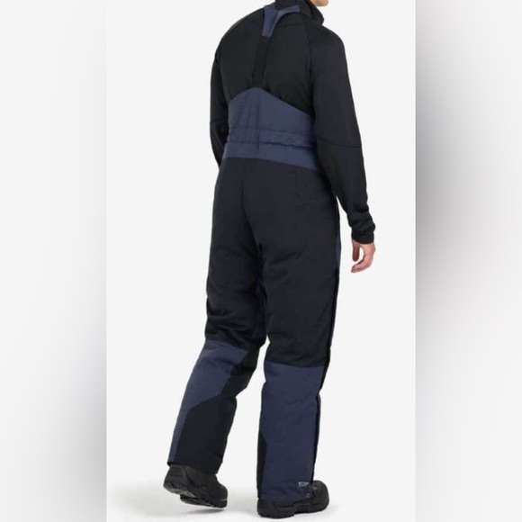 Ski-Doo Woman’s/Ladies Vasa Insulated High-Pants (Snow-Pants/Bibs) Navy/Black - Picture 2 of 6
